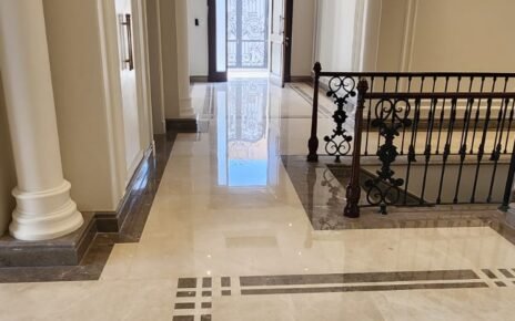 تنظيف وجلي رخام